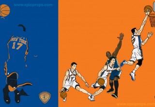 Jeremy Lin drives and dunks!