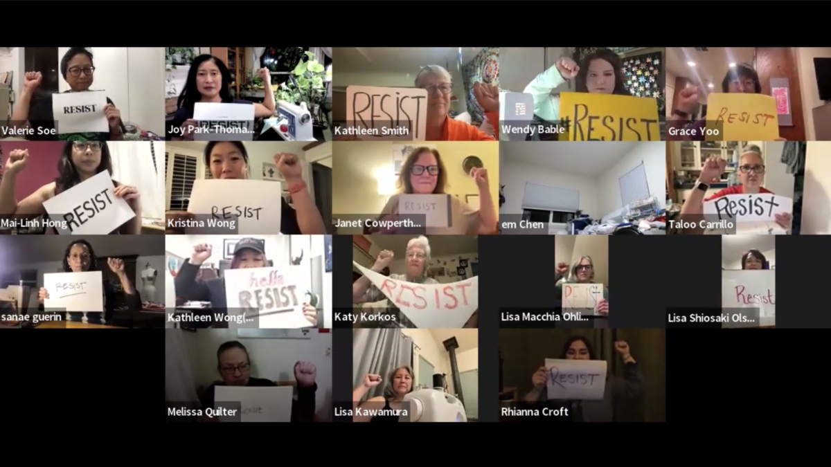 The Auntie Sewing Squad Resistance Playbook
